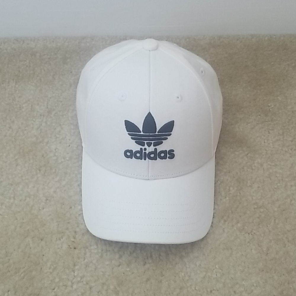 White Adidas Hat
